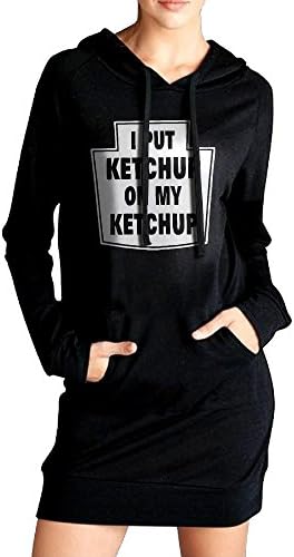 Cute I Put Ketchup On My Ketchup Pullover Dresses