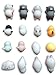 Mochi Squishy Toys, 16pc Box Set of Mochi Squishy Animal Toys, Individually Packaged For Party Favors for Kids, Great Storage, and Keeping Clean - By Amazin' Things