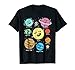 Solar System Funny Outer Space Planet Party T Shirt T-Shirt