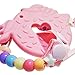 Unicorn Donut Cookies Silicone Teether Pacifier Clip Set Non Toxic(Pink)