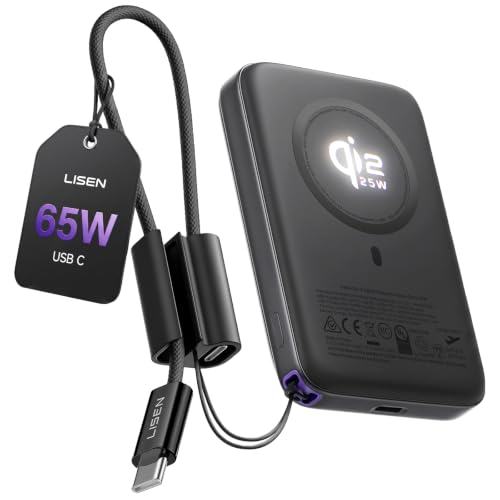 LISEN 25W Portable Wireless Power Bank