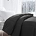 Besfor Grey Hotel Collection Luxury Down Alternative Quilted Queen Comforter - All Season -Plush Microfiber Fill - Machine Washable -Stand Alone Comforter(Grey, Queen)