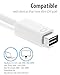 Fosmon Mini DVI Male to HDMI Female Video Adapter Cable AD-MDVI-HDMI - Nickel Plated