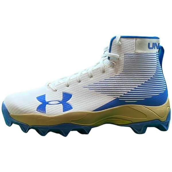 Under Armour Blue & White Hammer MC Molded Football Cleats Shoes Mens Size 6.5 Under Armour Men main image 2