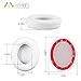 MISMEE Cushions Studio 2 Earpad Replacement, Memory Foam Ear Pad Cushion for Beats Studio 2.0 Wired/Wireless B0500 B0501 Bluetooth Over-Ear Headphone & Beats Studio 3.0 (White)thumb 2