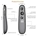 Presentation Remote, Doosl Digital Highlighting Wireless Presenter Clicker Magnify Pointer Digital Laser Pointer Mouse with LCD Timer，Clicker for Laptop presentations