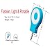 Efanr Portable Mini 8 LED Dimmable Selfie Light Cellphone Camera Flash Fill-in Light Pocket Spotlight Photo Video Light Lamp for iPhone Samsung HTC Nokia iPad Other Smartphones Tablets (Black)