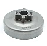 6T 3/8 Pitch Clutch Drum Sprocket For Partner 350 351 352 370 371 390 420 Chainsaw One-Body Type 6 Tooth 3/8 Pitch