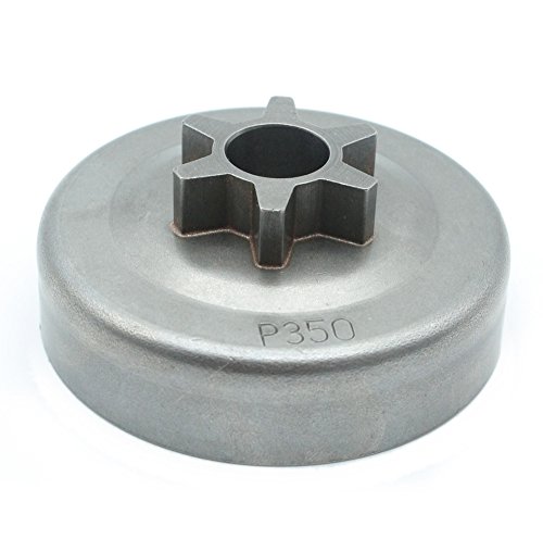 6T 3/8 Pitch Clutch Drum Sprocket For Partner 350 351 352 370 371 390 420 Chainsaw One-Body Type 6 Tooth 3/8 Pitch