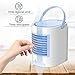 Portable Air Conditioner for Small Room Personal Fan Desk Fan with Breathing LED Night Light Space Air Cooler Mini Table Fan Portable air Cooler