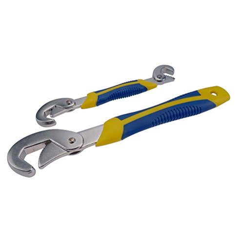 Universal Multifunction Wrench Spanner Set,Grip 632mm Adjustable Quick Multifunction (2 PCS