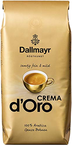 Dallmayr Kaffee Crema d'Oro mild und fein Kaffeebohnen, 1er Pack (1 x 1000 g Beutel) – Bild 3