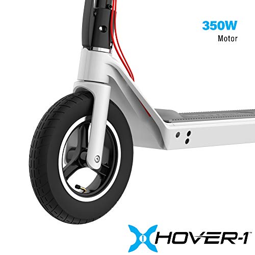 Hover-1 Engine Electric Scooter | 21.7MPH, 5HR Charge, 11 Mile Range, Battery Life Indicator, High Grip Tires, 220LB Max Weight, Cert. & Tested - Safe for Teens & Adults