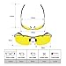BLUPOND Night Driving Glasses For Men/Women - HD Yellow Vision for Maximum Clarity - Knight Visor (Titanium/Gray Case, Yellow Amber)