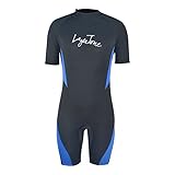 Layatone Mens Wetsuits 3mm Neoprene Thick Warm Shorty Wetsuit For Snorkeling,Diving and Surfing For Men