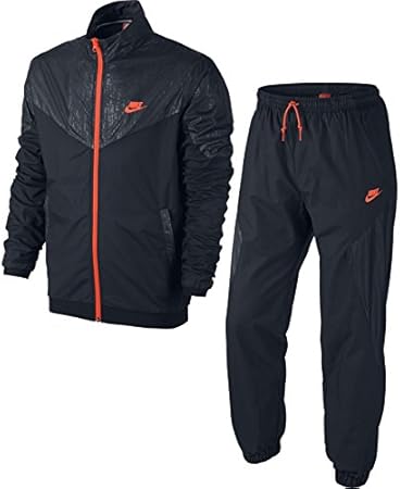 nike hybrid tracksuit black