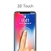 iPhone X Screen Protector, Tempered Glass Screen Protector for Apple iPhone 10 / iPhone X 2017 (3 packs)