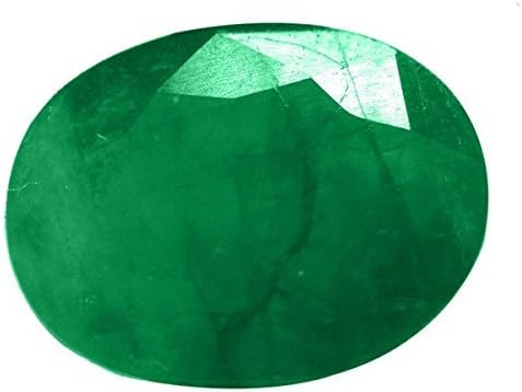 LMDLACHAMA PRAJAPATIS Zambian Quality Lab Certified 10.22ct/11.25Ratti Green Emerald/Panna Loose Gemstone