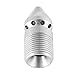 Sewer Jetter Nozzle Stainless Steel SS304 Drain Cleaning Nozzle Sewer Jetter Nozzle with 8 Backward Holes for Pressure Washer 3/8'' BSP Male Thread