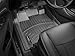 WeatherTech Custom Fit FloorLiners for JX, QX60, Pathfinder - 1st Row (444451), Black
