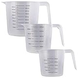 U.S. Kitchen Supply - Set of 3 Plastic Graduated