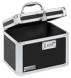 Vaultz Locking Personal Security Box, 7.75 x 7.25 x 10 Inches, Black (VZ00102-2)