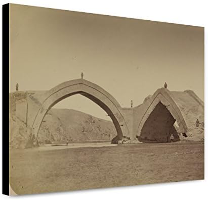 ClassicPix Canvas Print 20x24: Samarkandskiia Drevnosti. Most Shadman Malik. Vid S Sievera, 1872