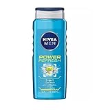 Nivea Mens Power Refresh Body Wash 16.9z (Pack of 2)