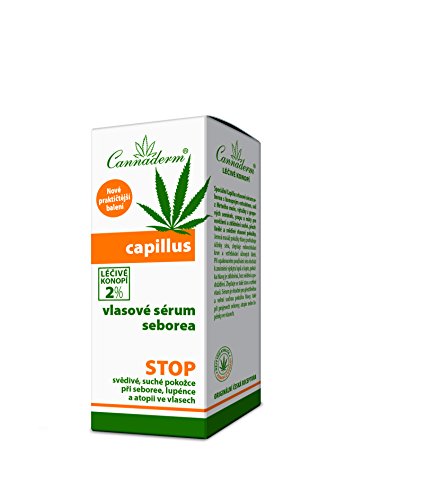 Capillus Scalp Serum containing Hemp oil Treatment for Dandruff, Seborrheic Dermatitis, Psoriasis, Atopic Eczema and Itchiness