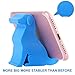 Z PLINRISE Puppy Desk Phone Stand Dog Shape Smartphone Holder for Free You Hands (Blue)
