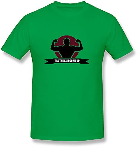 SNOWANG Men's Body Building Sun Come Up F3 T-shirt 3X