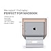 Laptop Stand, Bestand MacBook Cooling Stand & Cell Phone Stand iPhone Stand Sales Mix, Silver (Patented)thumb 4