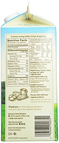 Organic Valley Lactose Free Milk - Image 4