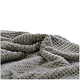 Dimandar Soft Warm Plaid Fleece Bed Blanket Large Mesh Flannel Blankets Thick Breathable Baby Blanket Home Sofa Office Blankets 1PC