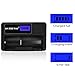 Universal Intelligent Charger,Portable Travelling LCD Smart Display Battery Charger for Rechargeable Batteries Ni-MH Ni-Cd AA AAA Li-ion LiFePO4 IMR 18650 26650 16340 14500 RCR123