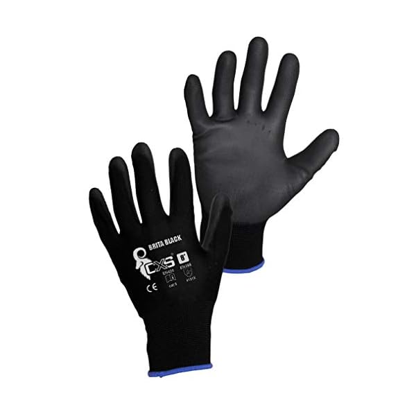 CXS Brita Arbeitshandschuhe - Rutschfeste Montagehandschuhe Nahtlos