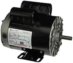 3 HP SPL 3450 RPM U56 Frame 115/230V Air Compressor Motor ... magnetek electric motor wiring diagram 