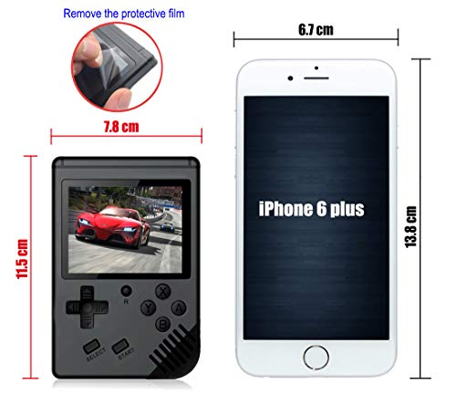 Yuegoo Handheld Game Console, Retro Game Console with 313 Classic Games 3.0 inch Screen Portable Game Console, Good Gifts for Kids.