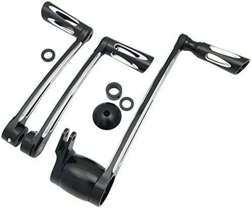 CNC Deep cut Brake Arm Kit Shift Lever W/ Shifter Pegs For Harley Touring FLH/T / FL 2014 - 2017