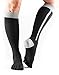 ToeSox Women's Zoe Performance Five Toe Compression Toesocks for Sport, Gym, Running, and Recovery