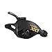 SRAM XX1 Eagle 12-Speed Trigger Shifter with Discrete Clamp, Black with Gold Logo