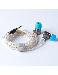 Auriculares TIN Audio T2 con doble controlador dinámico 2DD con sonido neutro IEM en monitor de oído, balance de sonido HiFi auricular de metal con conexión MMCX