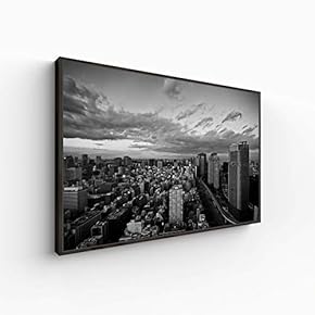 Canvas Wall Art for Living Room, Bedroom Black and White Construction Framed Canvas Prints for Home Decoration Ready to Hang - 16x24 inches
