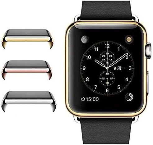 Shop4 - Apple Watch 3 38mm Bandje - Small Siliconen Wit Grijs |  Shop4smartwatch