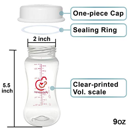 Wide Neck Breastmilk Collection Bottle Breastmilk Storage Bottle