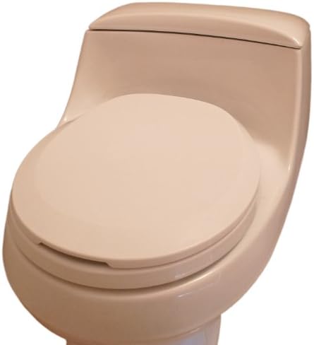 Trimmer White Hygenic Plastic Toilet Seat For Elongated Toilets.