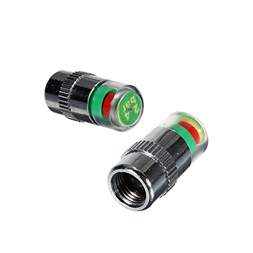 Car Auto Bike Motorcycle Tire Air Pressure Monitor Valve Stem Caps