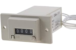 YWBL-WH CSK4-YKW 4 Digit Electromagnetic Counter pulse count AC110V / AC220V / DC24V(AC 110V)