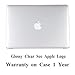 TWINSCASE MacBook 12 Inch Case Clear A1534,Version 2015-2018,Super Clear Glossy Clear Case for MacBook 12 Inch Retina Display- [True Fit][Ultra Slim]