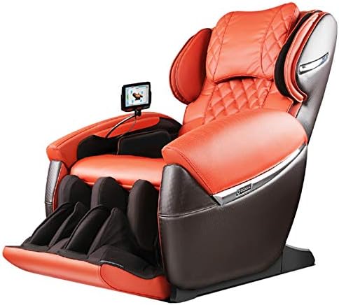 電気マッサージスペースカプセルはバックボディマッサージチェア マッサージチェアゼロ重力フルボディシャーツリクライニングライナー付きフットローラー マッサージ オレンジ色 Innhs Edu Ph